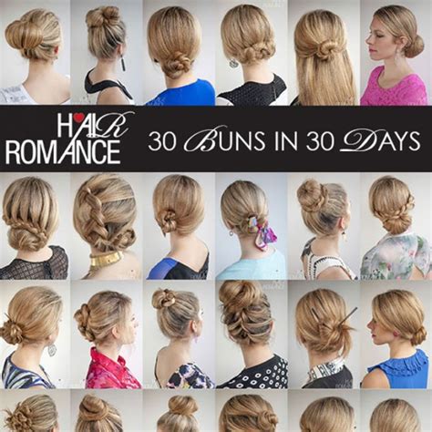 30 Buns In 30 Days Archives Hair Romance