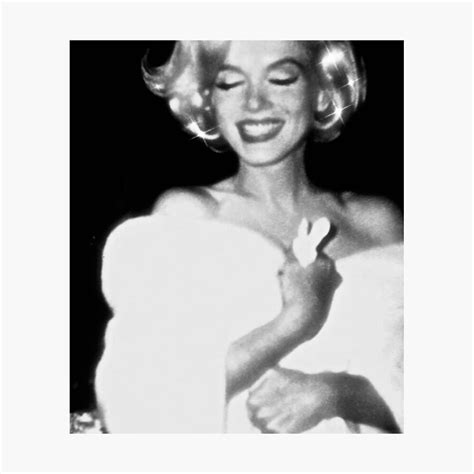 Bandw Marilyn Monroe Vintage Aesthetic Photographic Print By Avery