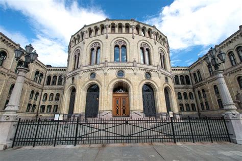 Stortinget Storting Oslo Stock Foto Colourbox