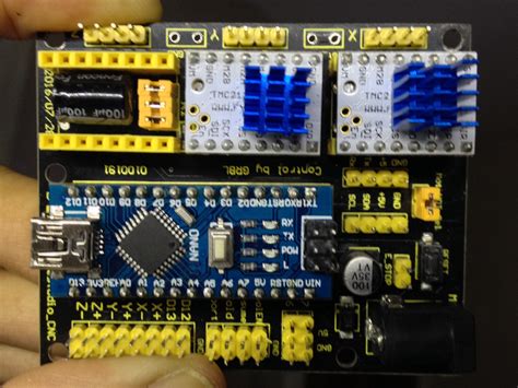 Keyestudio Cnc Shield V40 Board For Arduino Nano Is Anyone