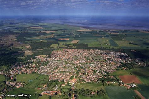 Aeroengland Aerial Photograph Of Dersingham Norfolk England Uk