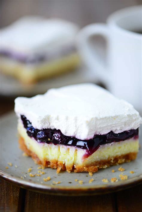 No Bake Blueberry Cheesecake Recipe With Cool Whip