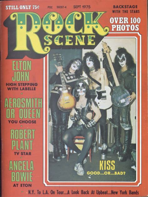 September 1975 Rock Scene Magazine