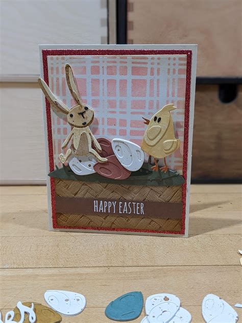 Easter Greeting Cards Easter Card Easter Bunny Tim Holtz Dies