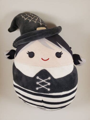 2022 Squishmallows Halloween Lira The Goth Witch 8 Limited Edition Ebay
