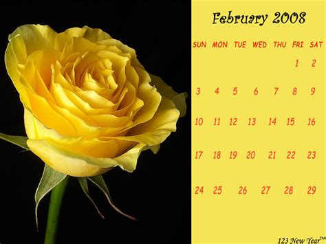 Calander Month February 123newyear Flickr