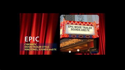 New Epic Movie Trailer Sounds And Fx App Promo Youtube