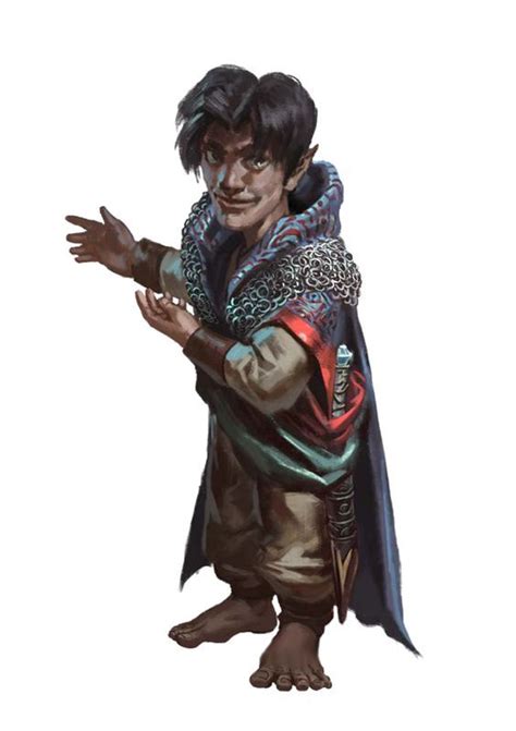 Rede Social Pinterest Role Playing Game Npc Male Halfling