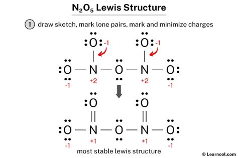N2o5 Lewis Structure Learnool