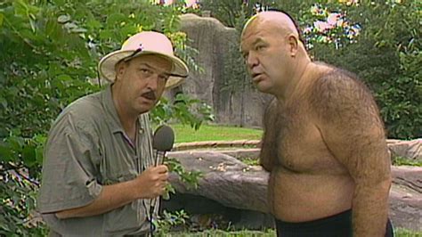 George The Animal Steele Visits The Detroit Zoo Saturday Nights