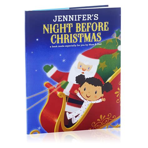 Night Before Christmas Personalized Book Personalized Christmas Books