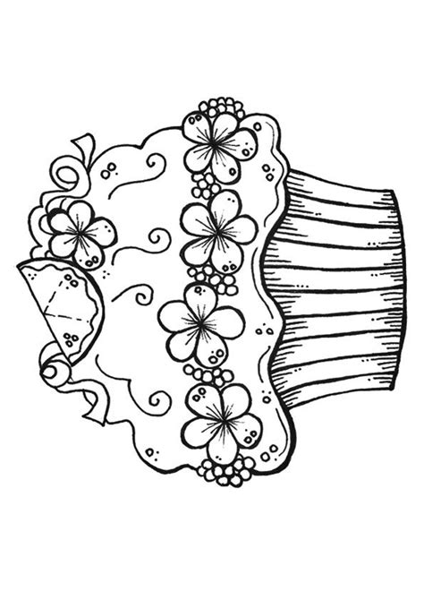Fancy cupcake birthday muffin kawaii cupcake with stars shopkins cupcake princess three cupcakes zentangle cupcake. 25 Lovely Cupcake Coloring Pages Your Toddler Will Love ...