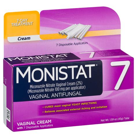 Monistat 7 Day Yeast Infection Treatment Cream Uk — Kingdom States