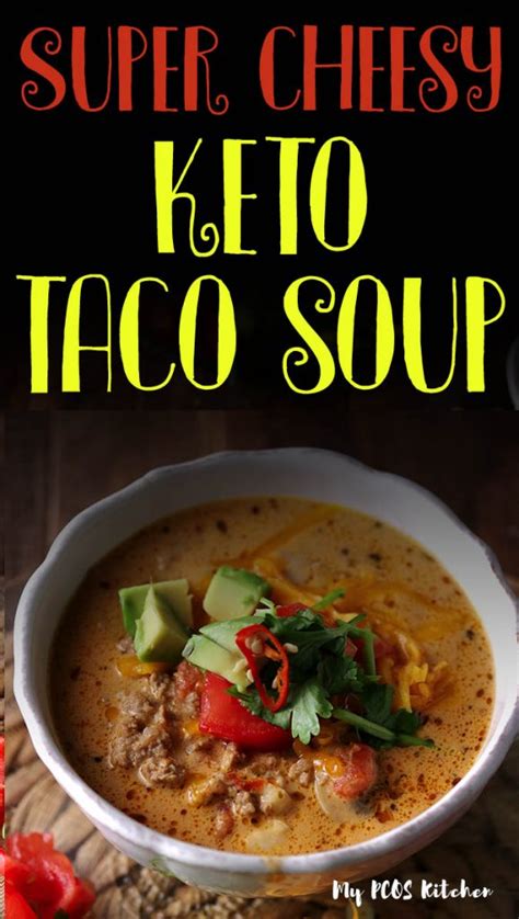 Add the spices and cook a couple minutes. Low Carb Keto Taco Soup Recipe - Stove Top, Crock Pot ...