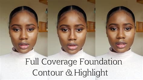 Full Coverage Foundation Routinecontour And Highlight Youtube