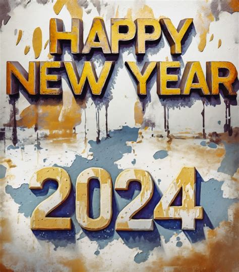 New Year 2024 Greeting Card Free Stock Photo Public Domain Pictures