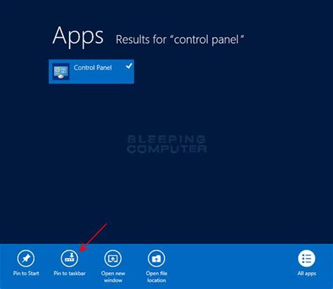 How To Open The Control Panel In Windows 8