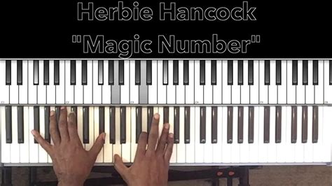 Herbie Hancock Magic Number Piano Tutorial Youtube