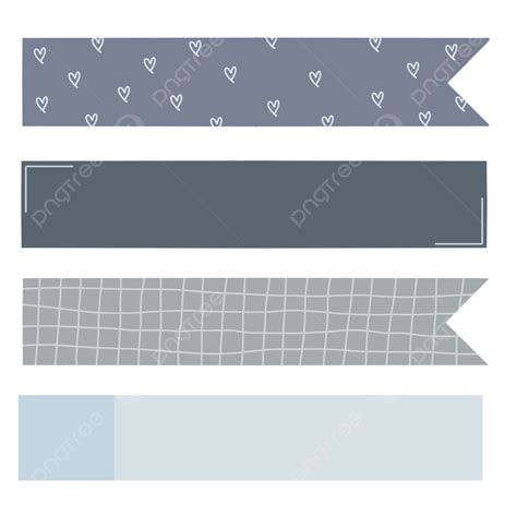 blue set washi tape printable digital sticker for journal book cute washi tape scrapbook grey