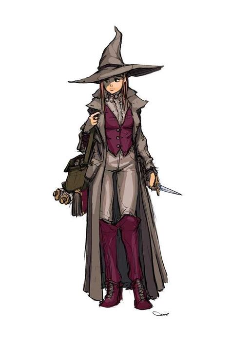 Female Character Art Collection Fantasy Character Design Witch