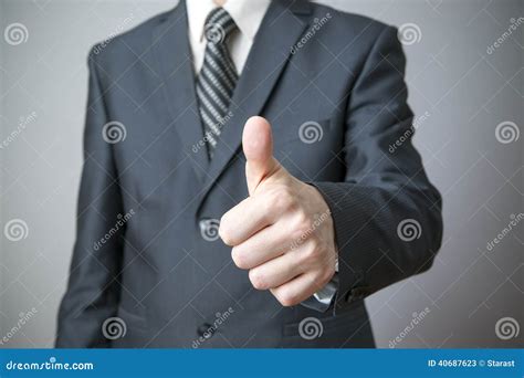 Businessman Gesture With His Hands Stock Image Image Of Entrepreneur