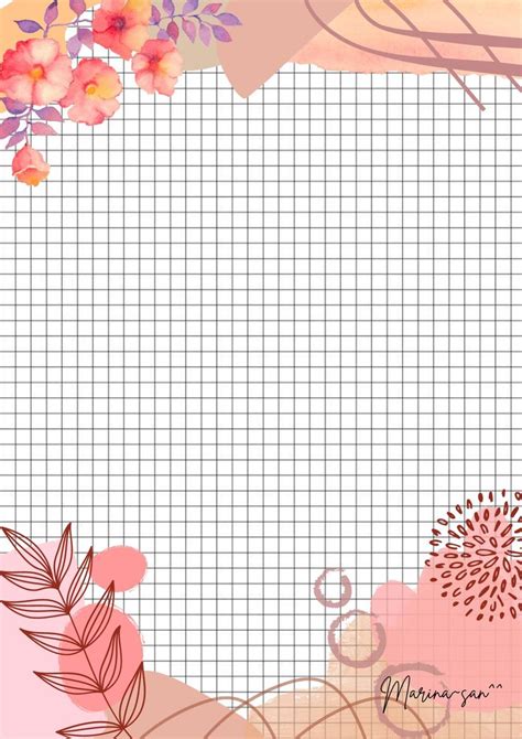 Ilustraciones Florales Decorar Hojas De Cuaderno Dise O Gr Fico De Flor