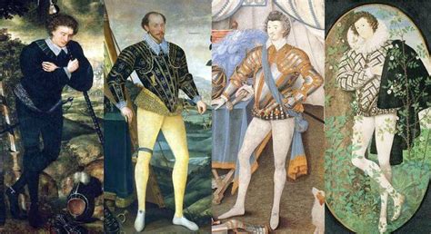 English Men 1580s Costume Historique Costume Mode Historique
