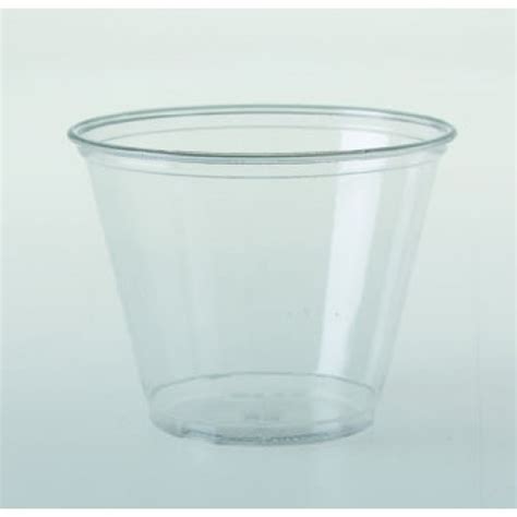 Plastic Clear Cups 9 Oz Squat