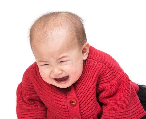 Crying Baby Girl Stock Image Image Of Child Emotion 40695531