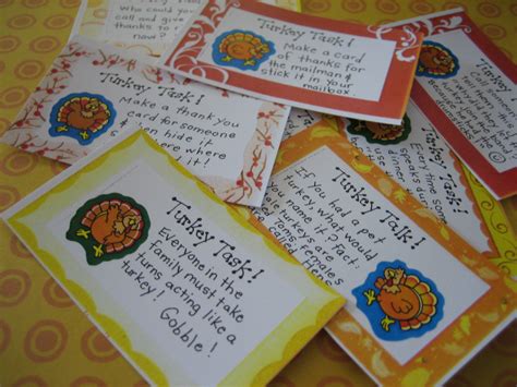 thanksgiving conversation cards  printables happy