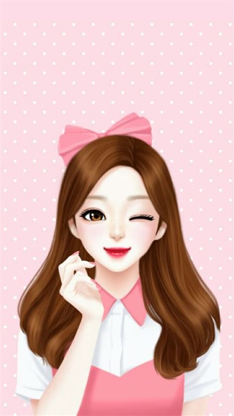 art art girl background beautiful beautiful girl beauty cartoon cute art drawing enakei fashion