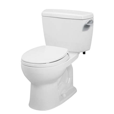 Toto Eco Drake Two Piece Round Toilet 128 Gpf Right Hand Trip Lever
