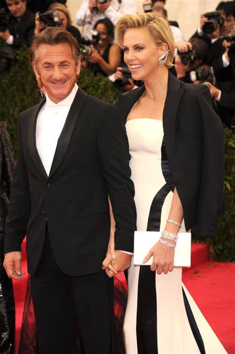 Charlize Theron And Sean Penn At The Met Gala 2014 Popsugar Celebrity