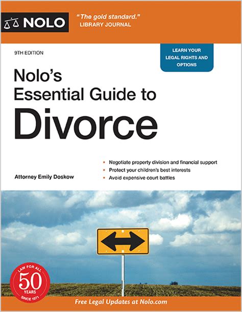 Nolos Essential Guide To Divorce Legal Book Nolo