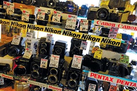 Grab A Bargain Straight Away At A Second Hand Camera Shop What
