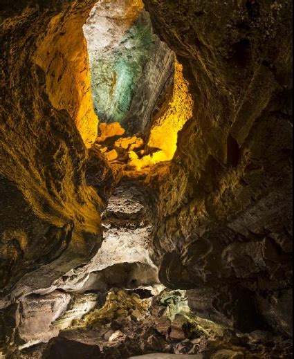 Cueva De Los Verdes Lanzarote Islas Canarias España Travel Goals