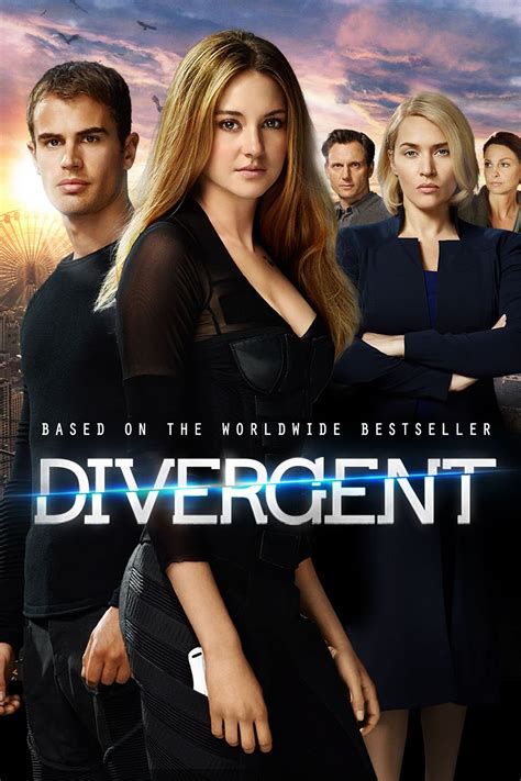 Four And Tris Divergent Movie Poster