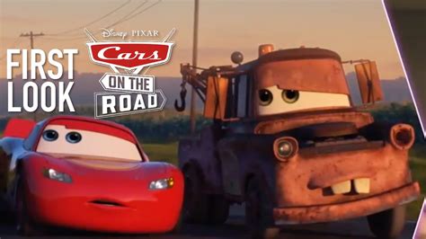 Disney Cars On The Road First Look At Lightning Mcqueen And Mater New