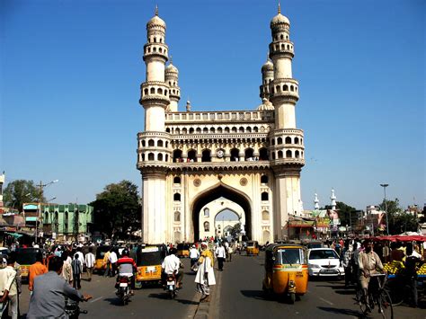 Hyderabad Andhra Pradesh India Tour Famous Buildings Tourist