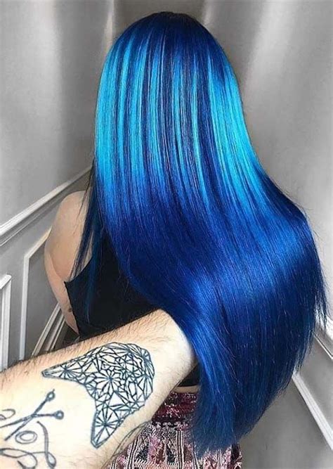 Stunning Pastel Blue Hair Colors For Long Hair Looks In 2019 Hair