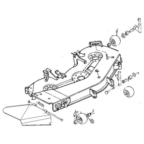 John Deere 54 Inch Mower Deck Parts Diagram Eejes