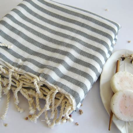 SALE Set Of 2 Traditional Turkish Bath Towel Peshtemal Schooner