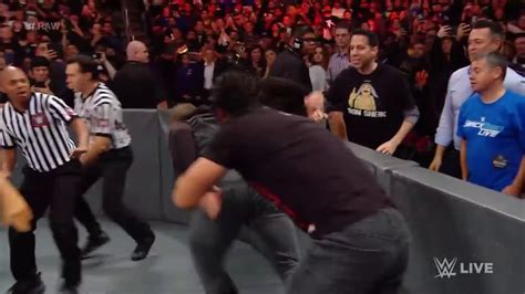 Seth Rollins Attacks Dean Ambrose Raw Nov 19 2018 Youtube