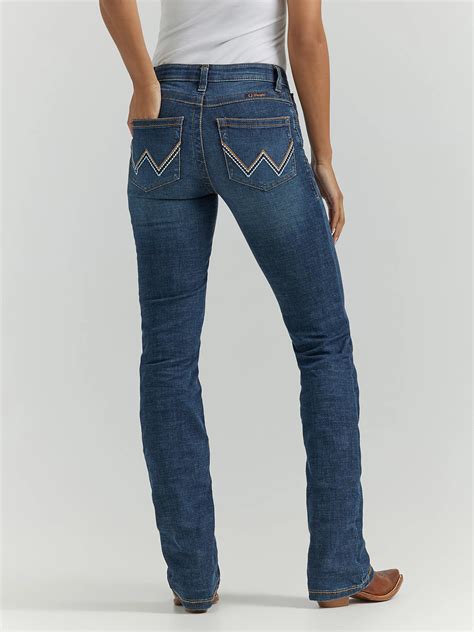 Womens Wrangler® Ultimate Riding Jean Willow Mid Rise Bootcut