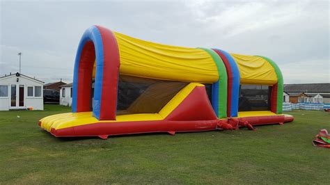 inflatable assault course hire bouncy castle obstacle course rent uk