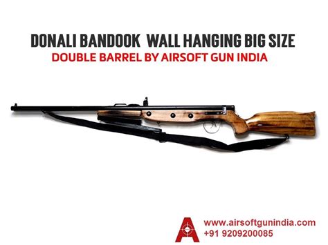 Donali Bandook Double Barrel Wall Hanging Big Size By Airsoft Gun India