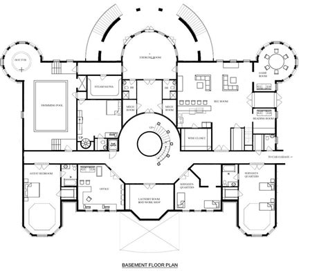A Hotr Readers Revised Floor Plans To A 17000 Square Foot Mansion