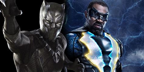 Black Panther And Black Lightning Stand Out From Superhero