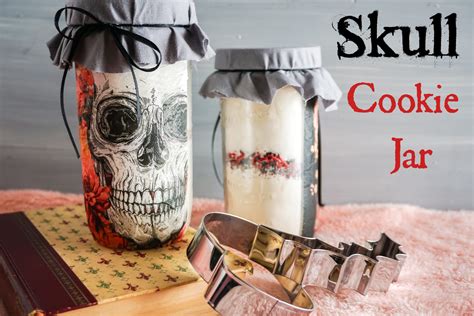 Skull Cookie Jar For Halloween Shop With Me Mama