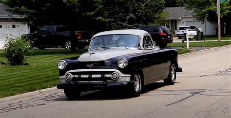 Bizarre 1953 Chevrolet Bel Air Has Two Front Ends Two Steering Wheels